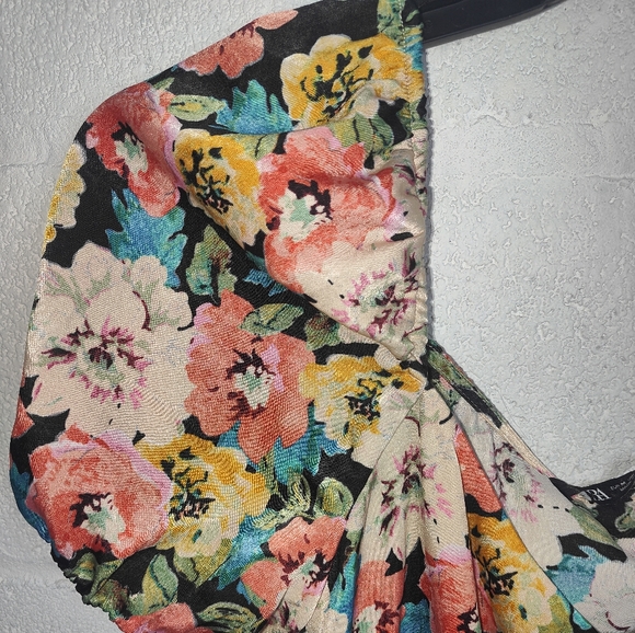 NWT Zara Mini Floral Dress - Picture 5 of 12